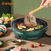 Dreepor Electric BBQ Grill with Non-Stick Baking Tray