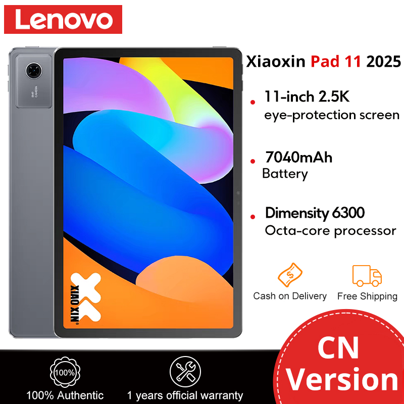 Lenovo Xiaoxin Pad 11 2025 Dimensity 6300 Tablet 11 inch 90Hz Hige Refresh Rate 2560*1600 Eye Potection LCD Screen WIFI Chinese version - Image 3