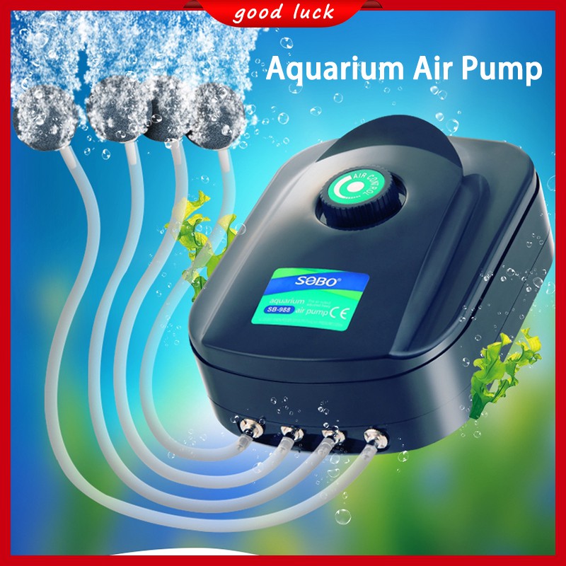 SOBO Double Outlet Aquarium Air Pump