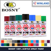 BOSNY by Winland 100% ACRYLIC SPRAY PAINT / Pylox