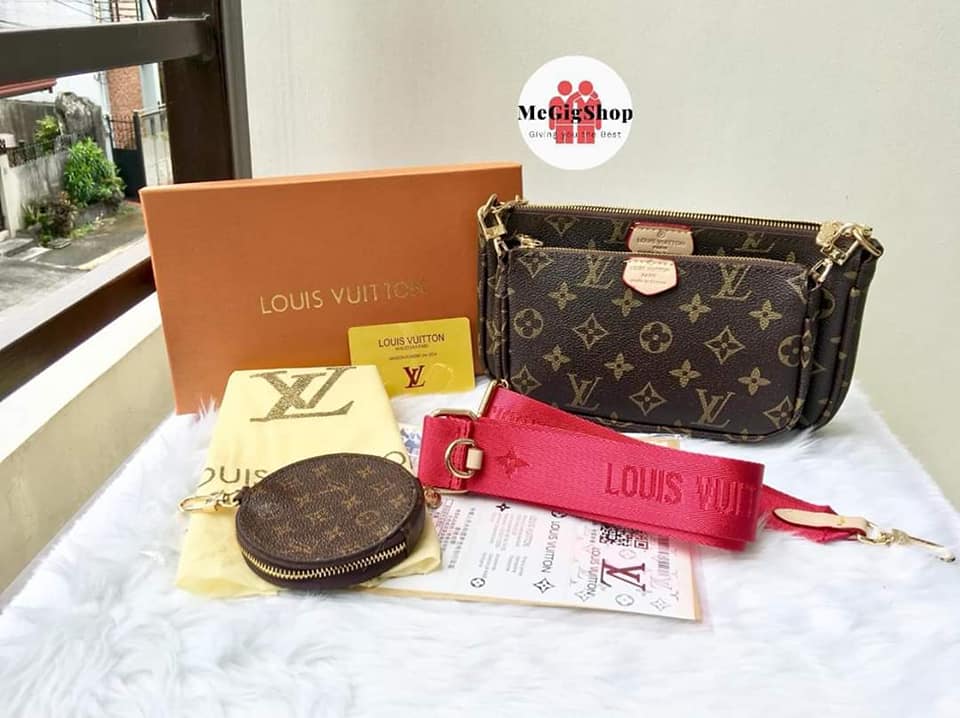 KT's Multi Pochette LV 3IN1 sling bag with pouch wallet cod
