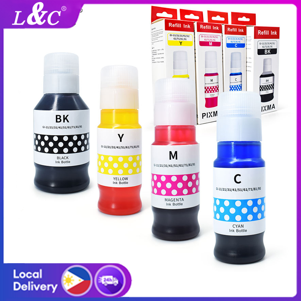 L&C GI-71 Refill Ink for Canon PIXMA Printers