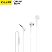 Awei PC-7 Wired Earphones with Mic and Super Bass