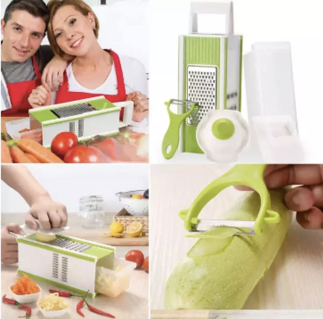 Cheese Grater Stainless Steel Kitchen Grater With Container Box Storage For  Vegetables, Veggies, Potato, Fruits, Ginger, Food - BPA-Free Kitchen  Cutting Tool Shredder on Galleon Philippines