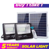 Waterproof Solar Light with Remote Control - 20W to 400W