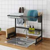 LST 65cm/85cm Sink Draining Shelf Dish Rack Kitchen Shelves