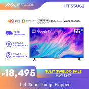 iFFALCON 55 Inch 4K HDR Google TV - 55U62