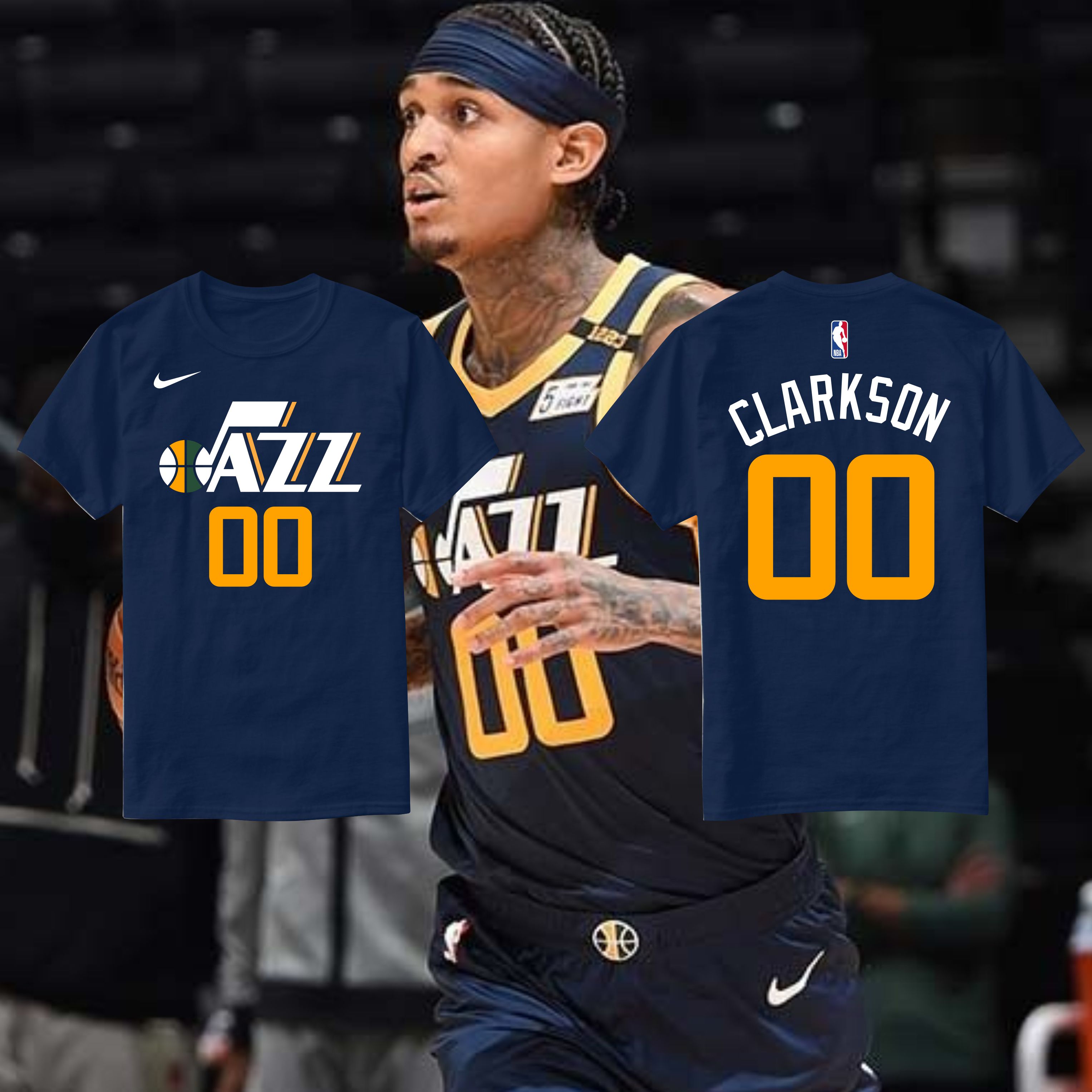 Shop Utah Jazz Clarkson Jersey Sublimation Cheap – Fast Easy