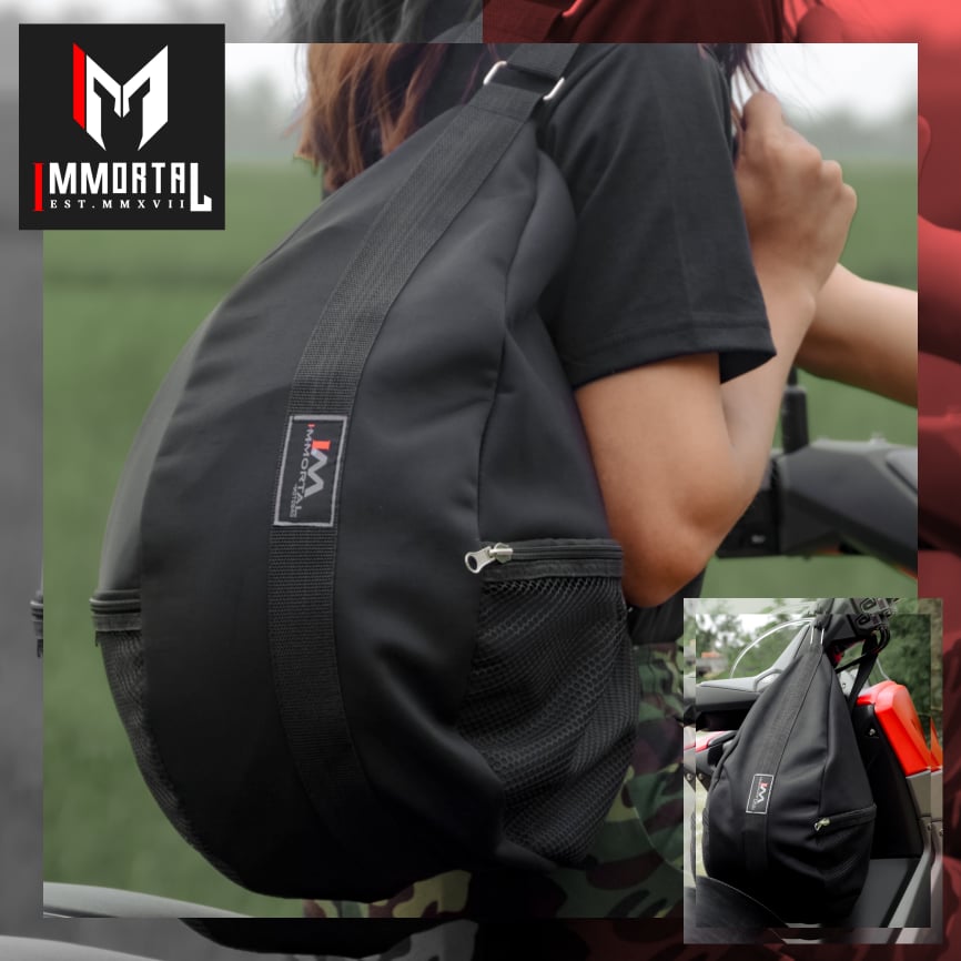 Helmet Bag By Immortal with Free Sling Bag Lazada PH