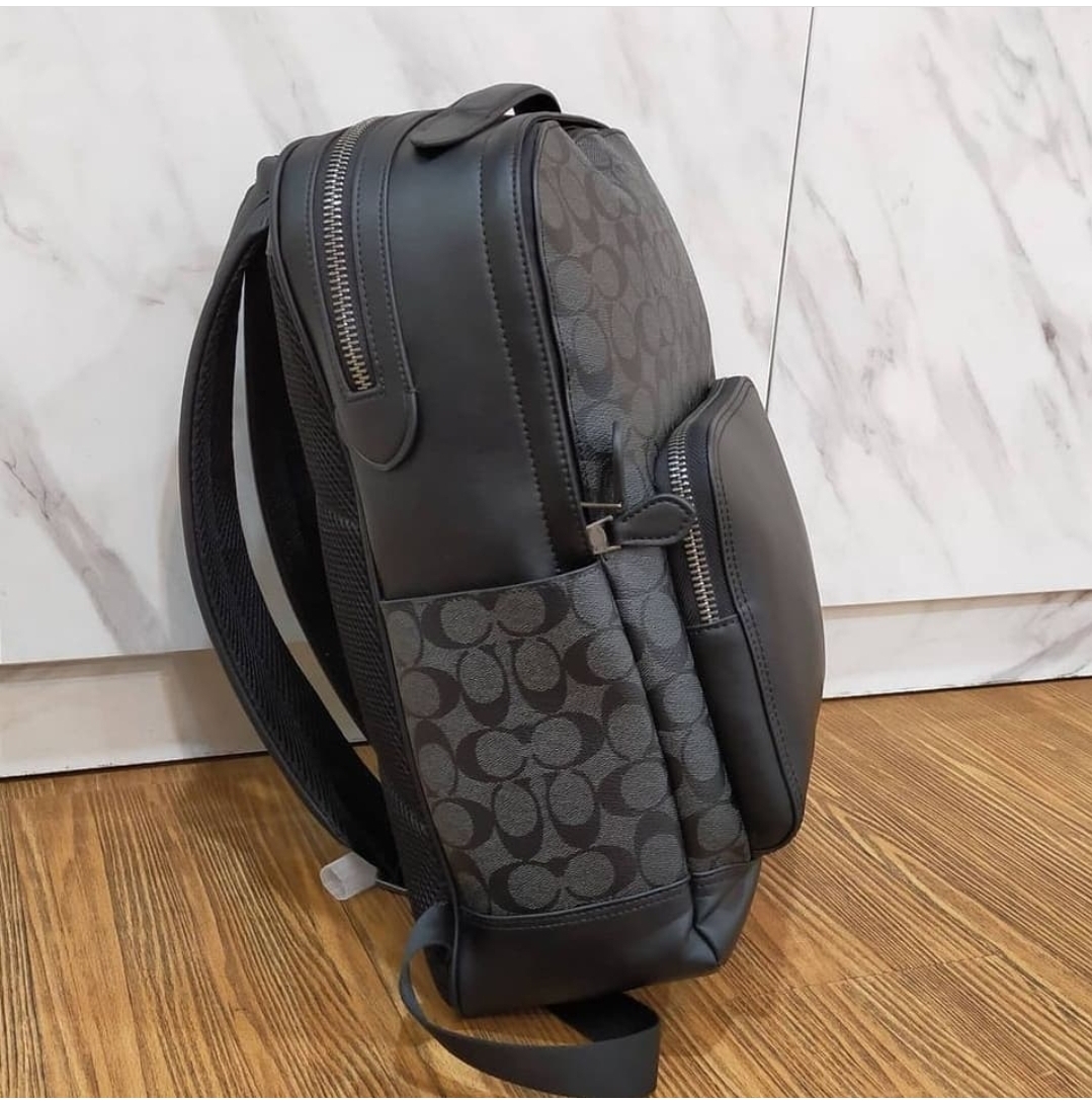 Guaranteed Authentic Coach Graham Backpack In Signature Canvas F38755 Black Lazada PH