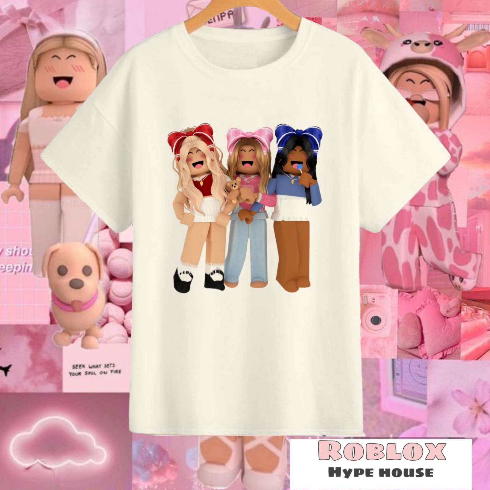 Roblox girl t-shirt - Roblox