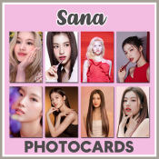 Twice Sana Photocards