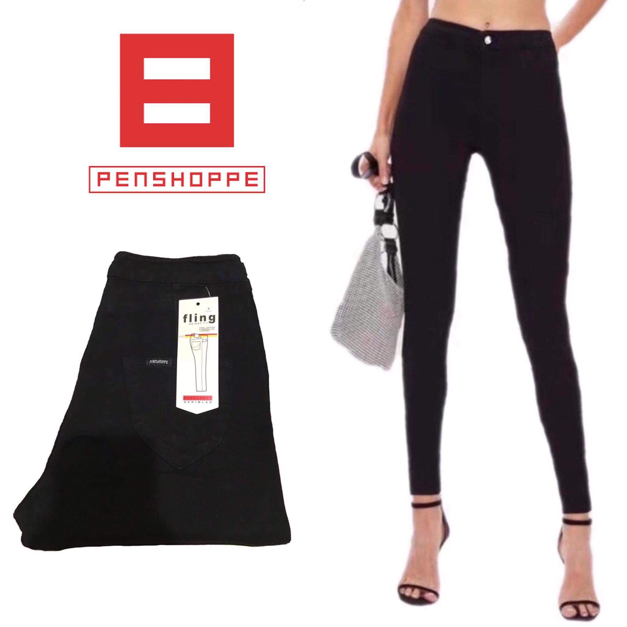 Penshoppe Pants Juniors Size XL The Dress Code Black Belted Elastic Waist |  eBay