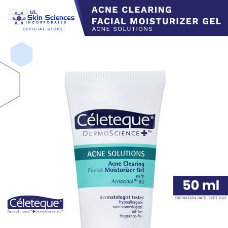 Céleteque® Acne Clearing Facial Moisturizer Gel (50mL)
