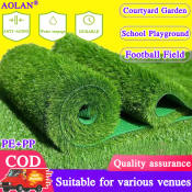 YX Artificial Grass Carpet - Fireproof, Soft, Outdoor Decoration