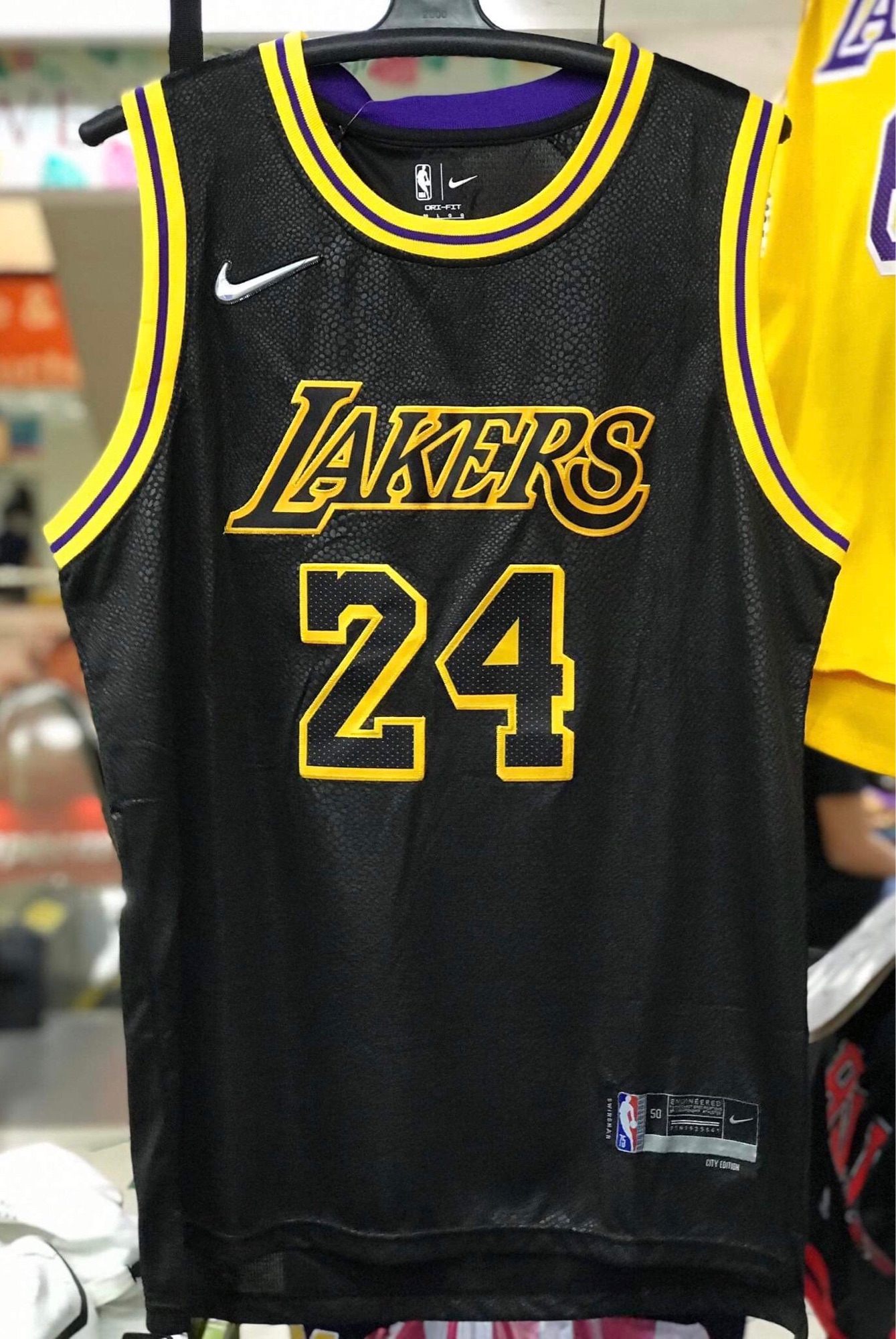 Los Angeles Lakers [City Edition] #24 Jersey – Kobe Bryant – ThanoSport