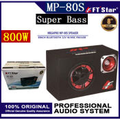 Megapro MP-80S Super Bass Subwoofer Speaker with Bluetooth Connectivity