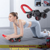 Dual Wheel Ab Roller for Abs Fitness Training - Brand
