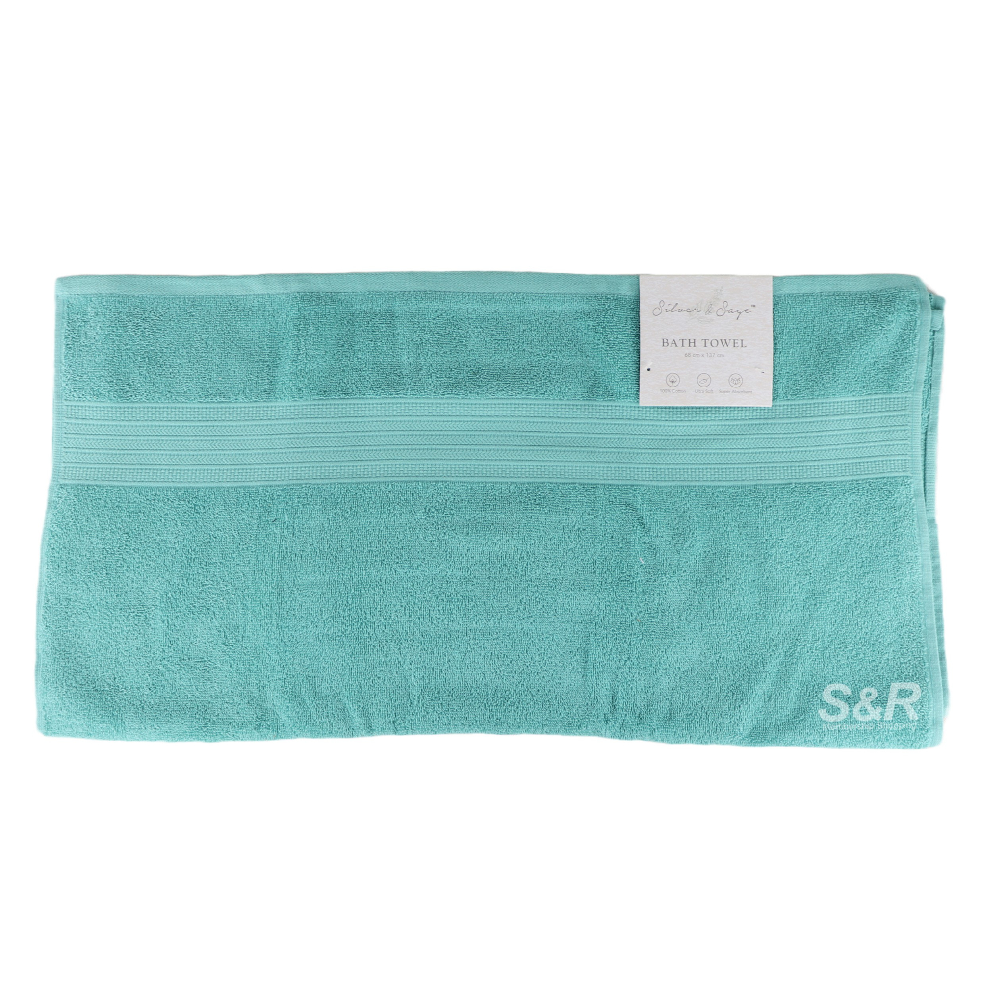 Silver Sage Bath Towel 62cm x 137cm Lazada PH