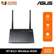 Asus RT-N12+ Wireless-N300 3-In-1 Wi-Fi Router
