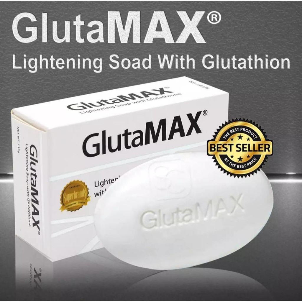 GlutaMax Lightening Soap with Glutathione 135g Hypo-Allergenic Whitening Soap 135G Travel Size Soap Anti-Aging Skin Care - Lazada