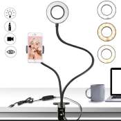 JHC Selfie Ring Light with Phone Holder - LED Lighting