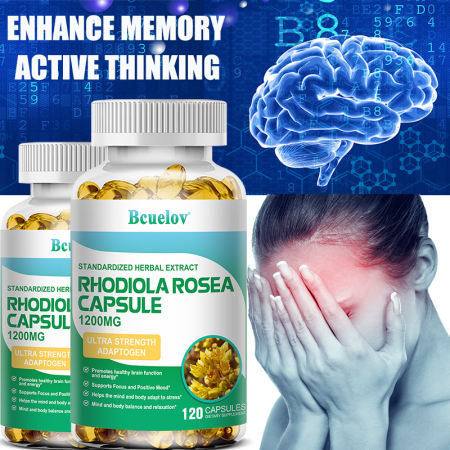 BCUELOV Brain Health Capsules: Focus, Memory, Energy Booster