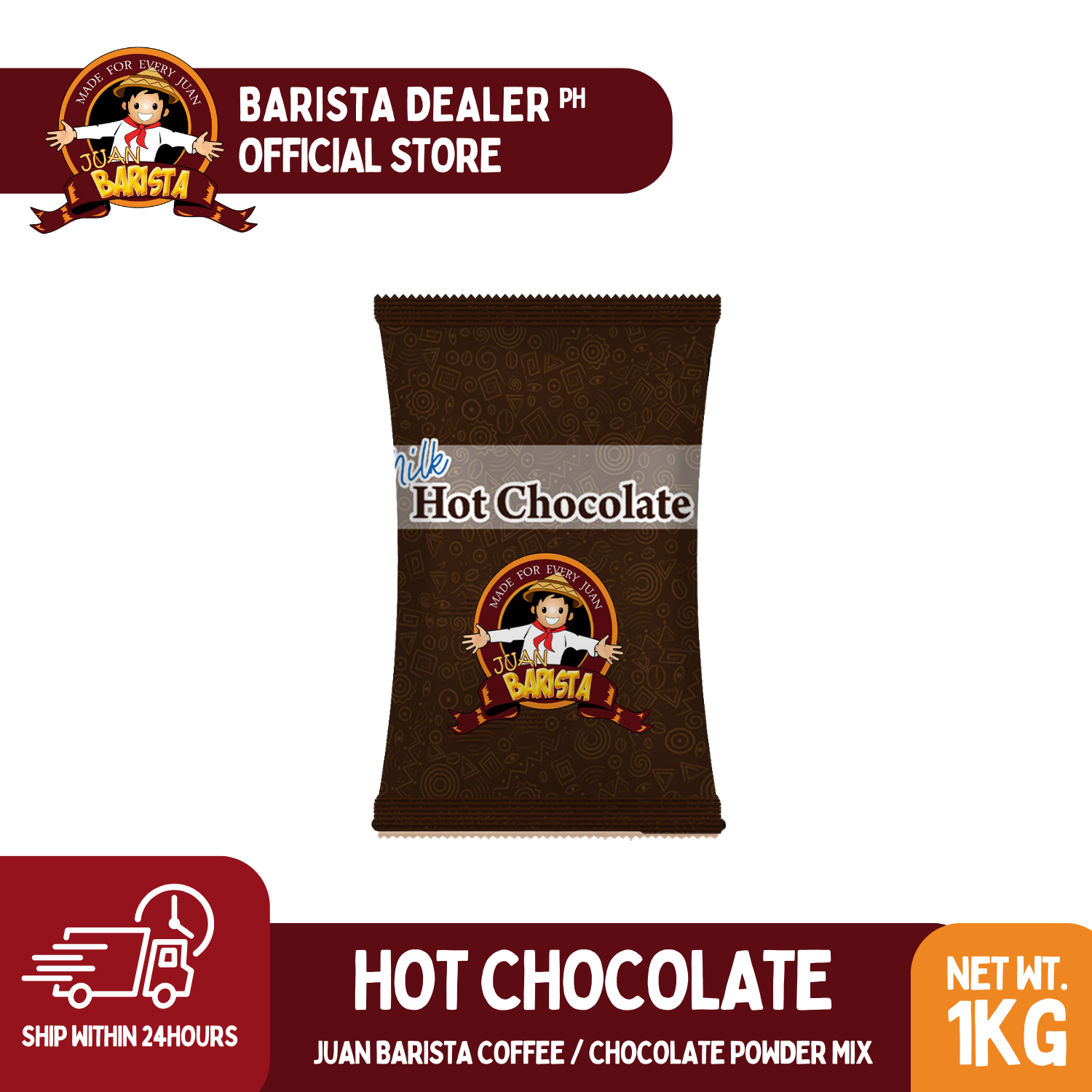 Shop Milk Chocolate Powder Juan Barista Responsable Cup with great ...
