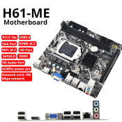 H61-ME Mini ITX LGA 1155 Motherboard with NVMe Support