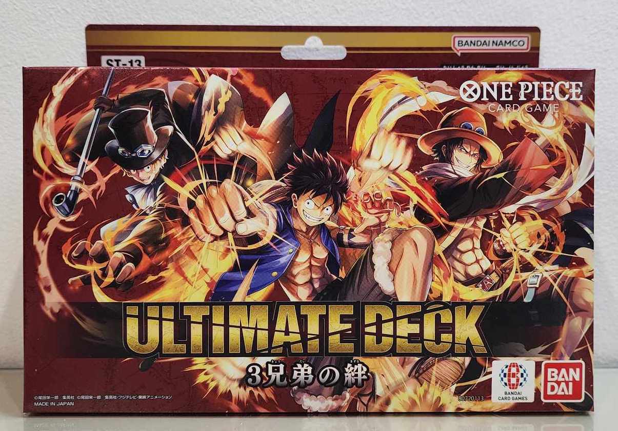 One Piece Card Game Ultimate Deck The Three Brothers' Bond ST-13 (Japanese)  | Lazada PH