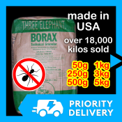 Three Elephant Borax Powder: Multi-Purpose Cleaner and Pest Control