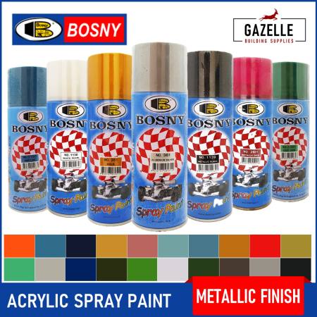 Bosny Pearl Metallic Spray Paint - Candy Tone Collection
