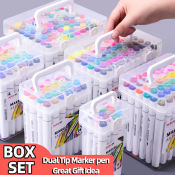 Dual Tip Alcohol Markers - Perfect Gift for Artists and Kids