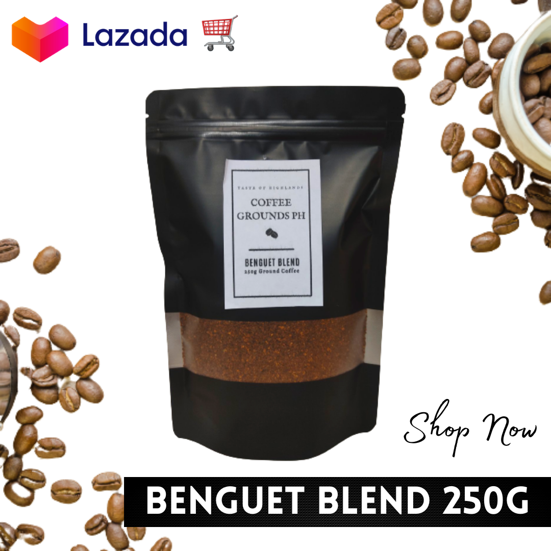 Coffee Grounds PH - Benguet Blend Dark 