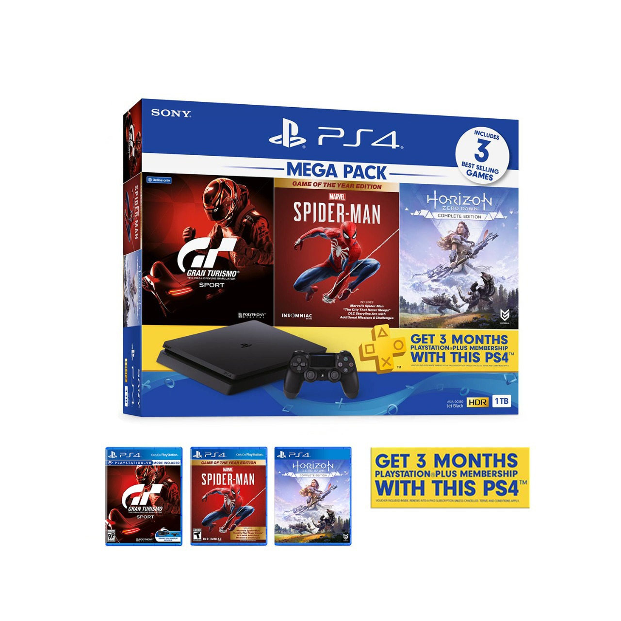 Download Ps4 Slim 1tb Mega Pack V3 Premium Bundle Asia Lazada Ph