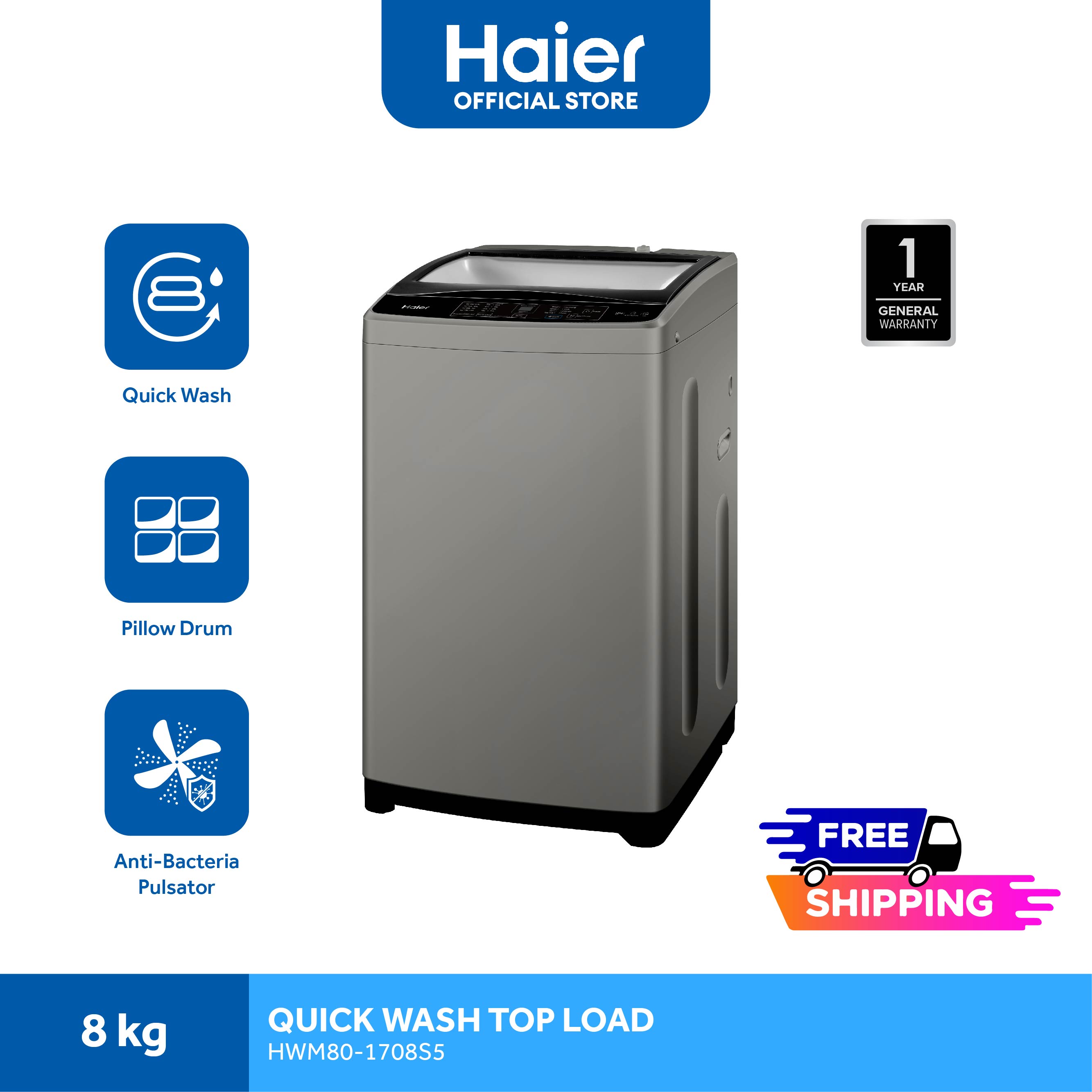 haier washing machine 7.0 kg price