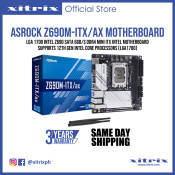 ASRock Z690M-ITX/ax Mini ITX Intel Motherboard - 12th