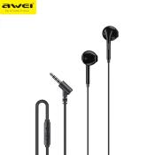 Awei PC-7 In-Ear Earbuds with Mic, Deep Bass Sound