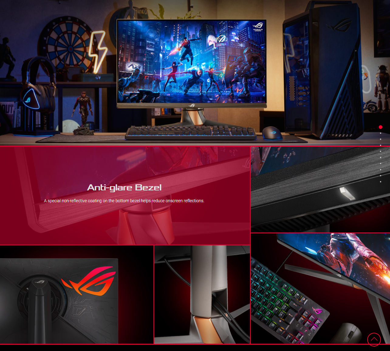 NeweggBusiness - ASUS ROG Swift PG259QN eSports G-SYNC Gaming Monitor 24.5  FHD (1920 x 1080), 360 Hz, Fast IPS, 1 ms (GTG), HDR, NVIDIA ULMB