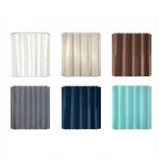 Socone Waterproof Non-transparent Shower Curtain - Elegant Plain Color