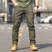 Quick dry waterproof cargo pants for outdoor activities - Military-grade