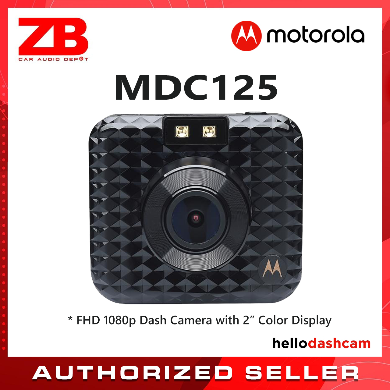 motorola dash cam mdc125