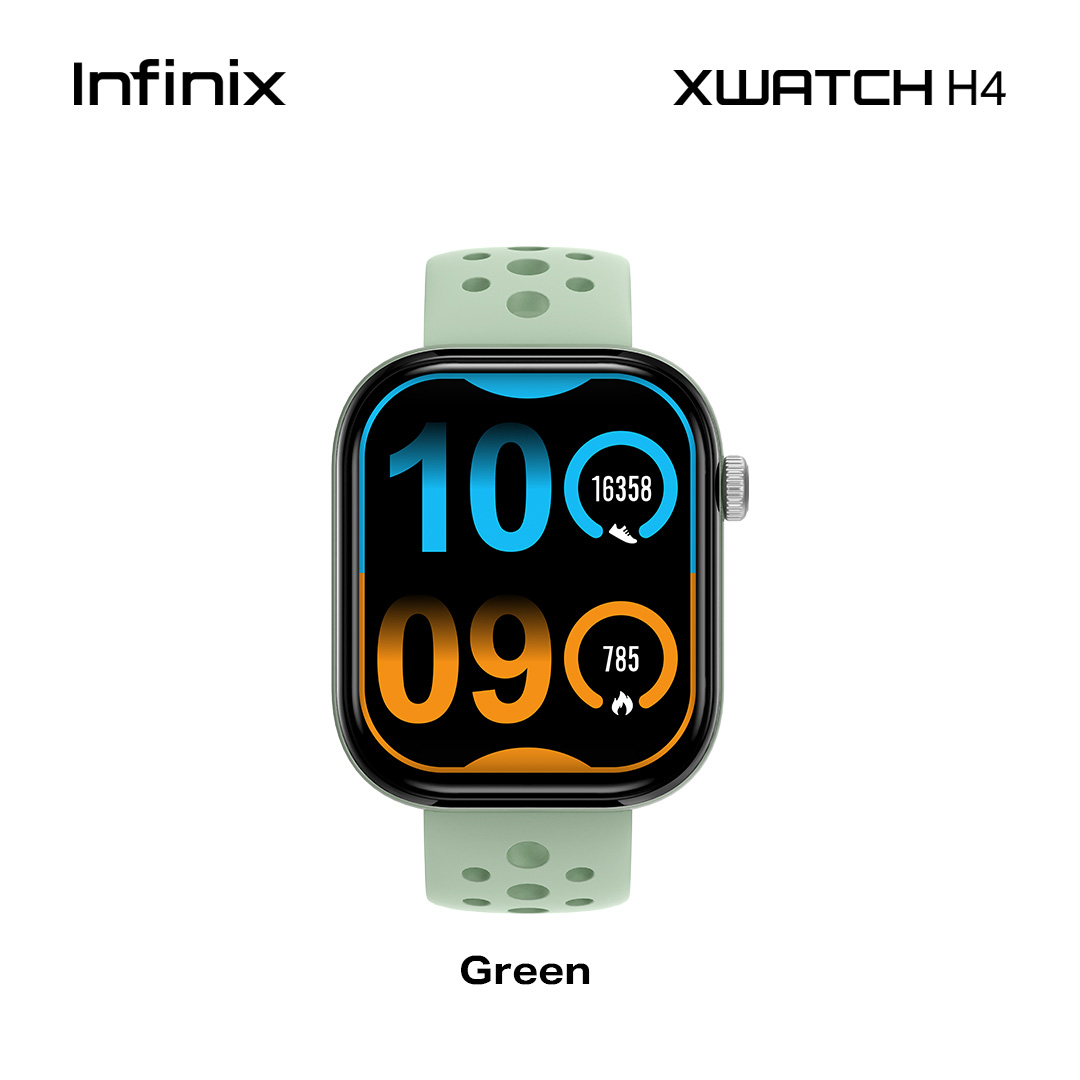 Infinix XWatch H4 / 2.04" G+F TFT Large Screen / Clear Bluetooth Calling / Pro-Level Health Tracking - Image 3