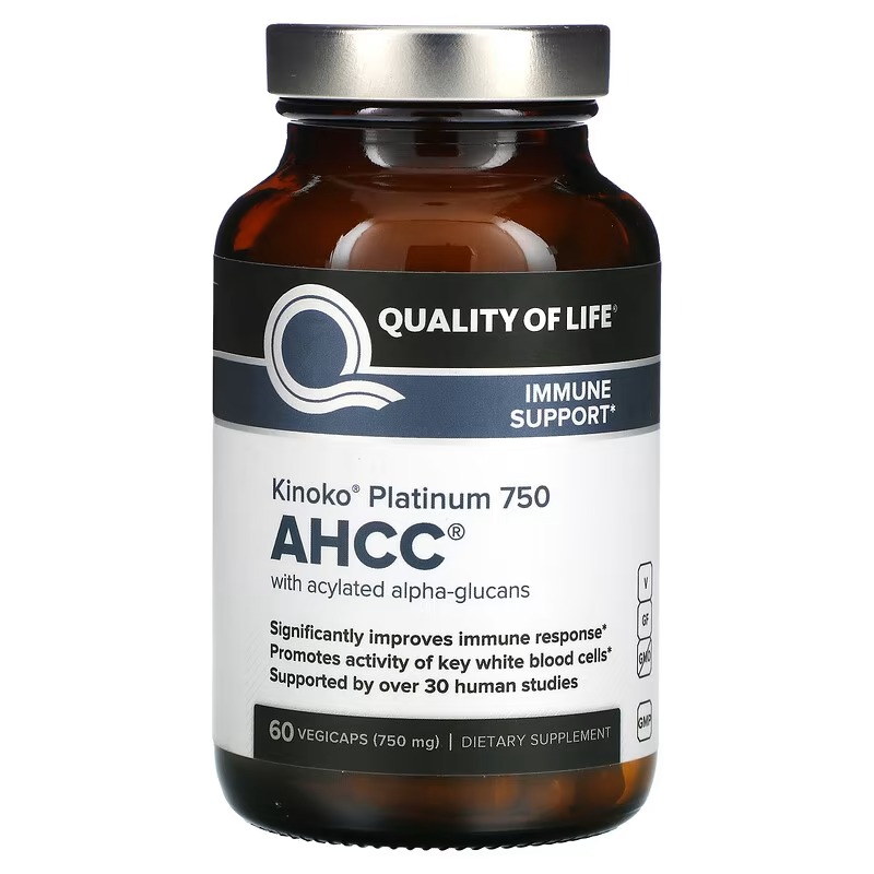 AHCC CA & Chemo Support, 750 mg, 60 Vegicaps