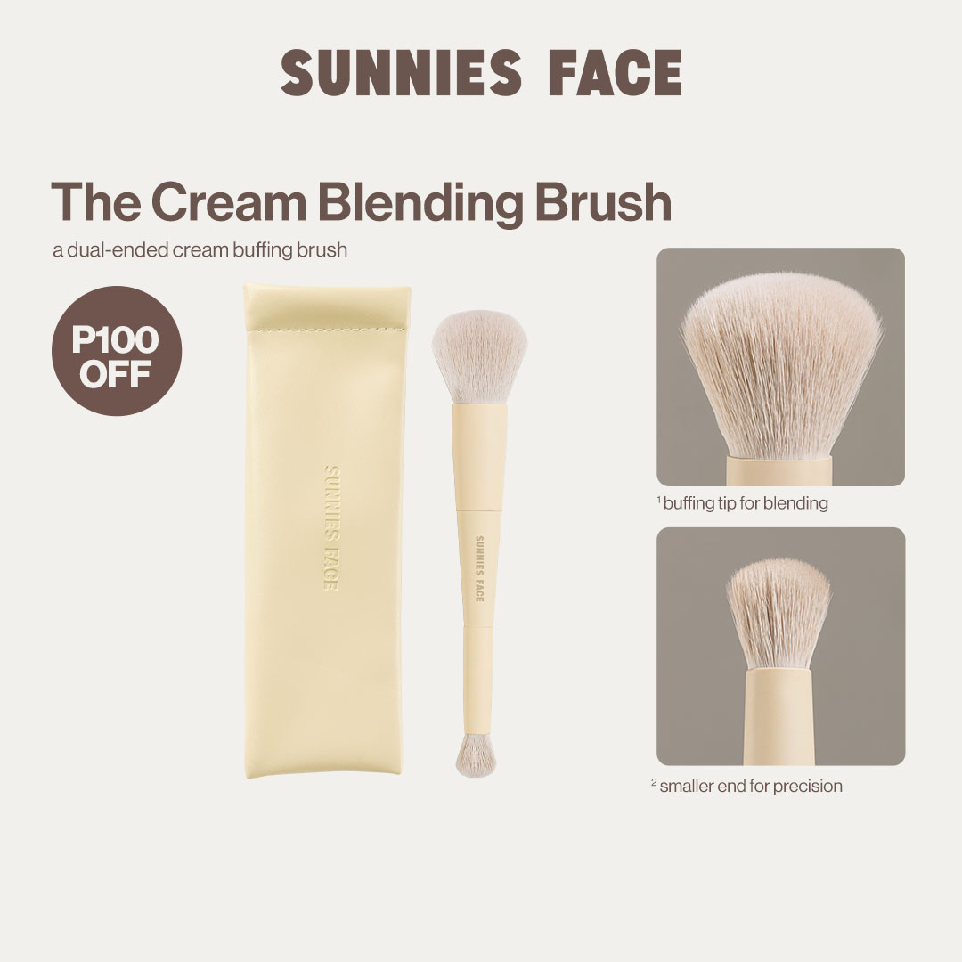 Discount on Sunnies Face  shoes - SKU: Sunnies Face The Cream Blending Brush [Dual-Ended Cream Blending Brush]