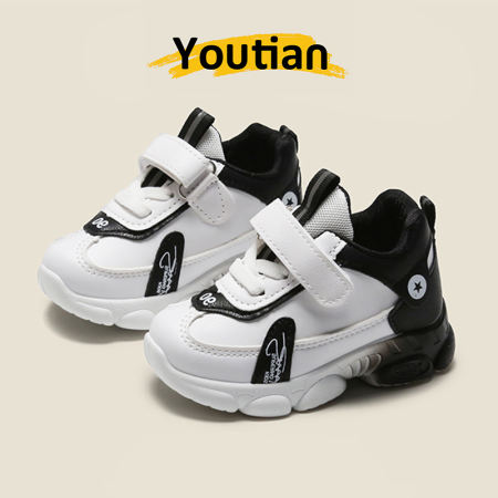 Rubber Shoes For Kids Boys Thick Sole Casual Shoes Boy Korean Shoes 1 To 2 To 3 Year Old