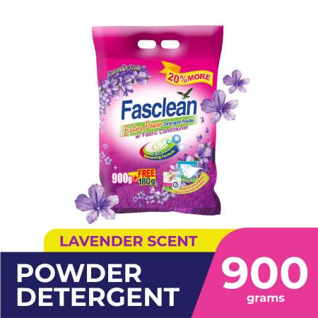 Fasclean Detergent with Fabcon 900g