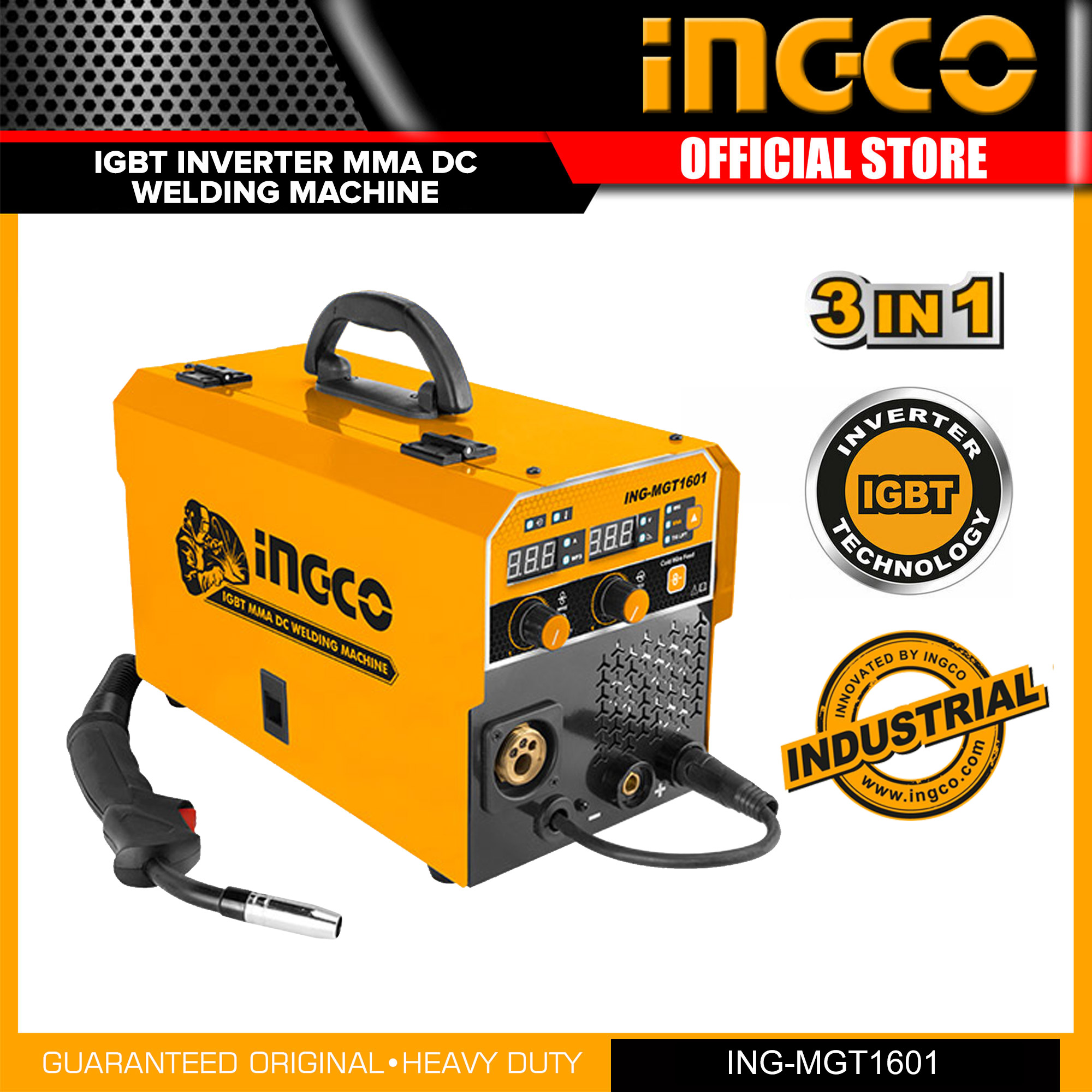 Ingco 3-in-1 Inverter Welding Machine 160A