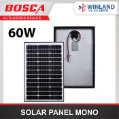 Winland Solar Panel Mono 60Watts 12V PV Solar Module