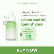 Face Republic Calming Blemish Serum | Vegan Kbeauty Skincare